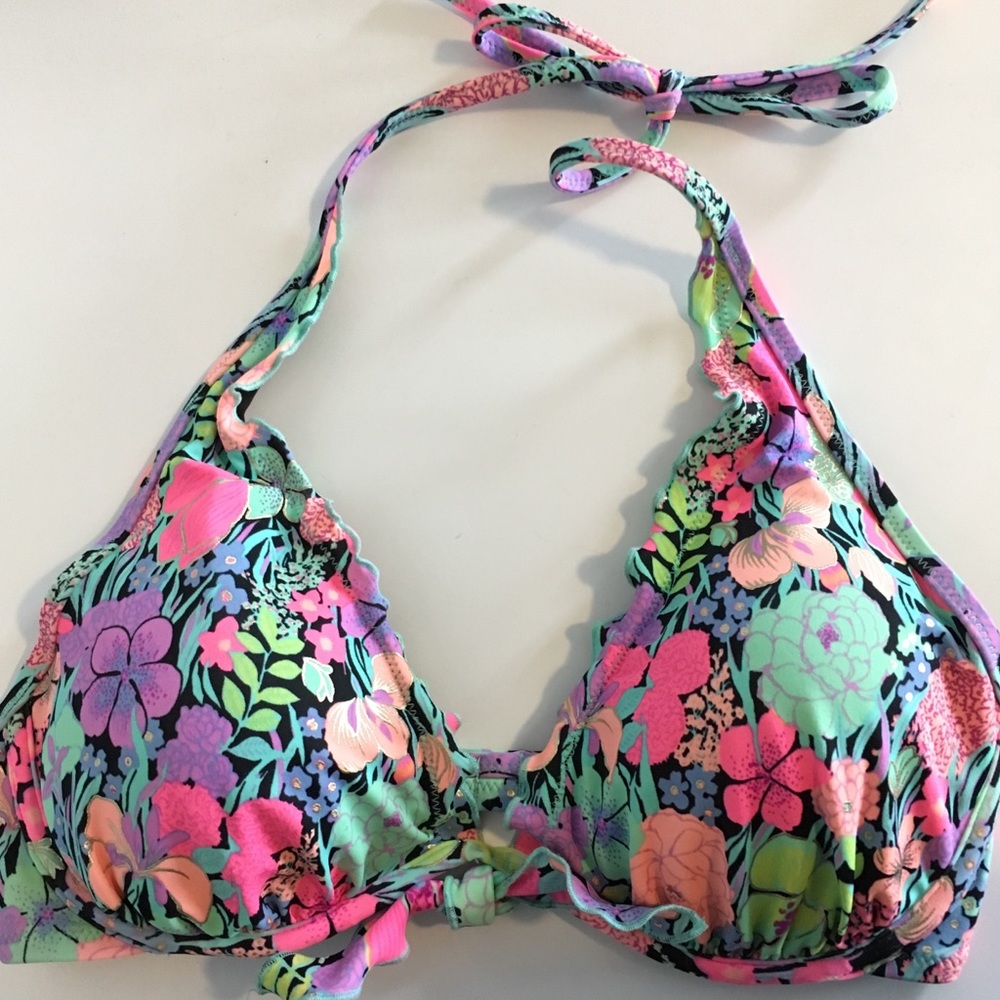 Victoria’s Secret Floral Bikini Top